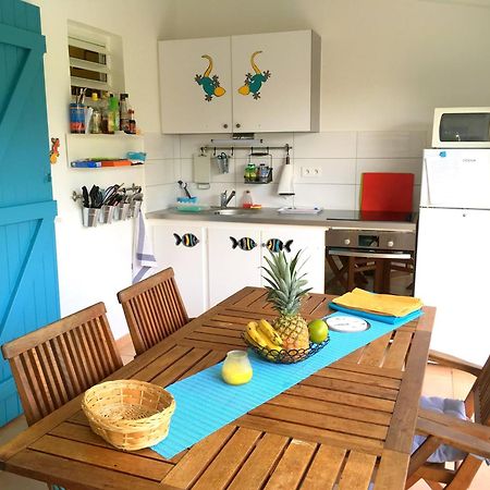 Bungalow La Papaye Bleue Residence Acces Piscine & Plage Saint-Francois  Buitenkant foto
