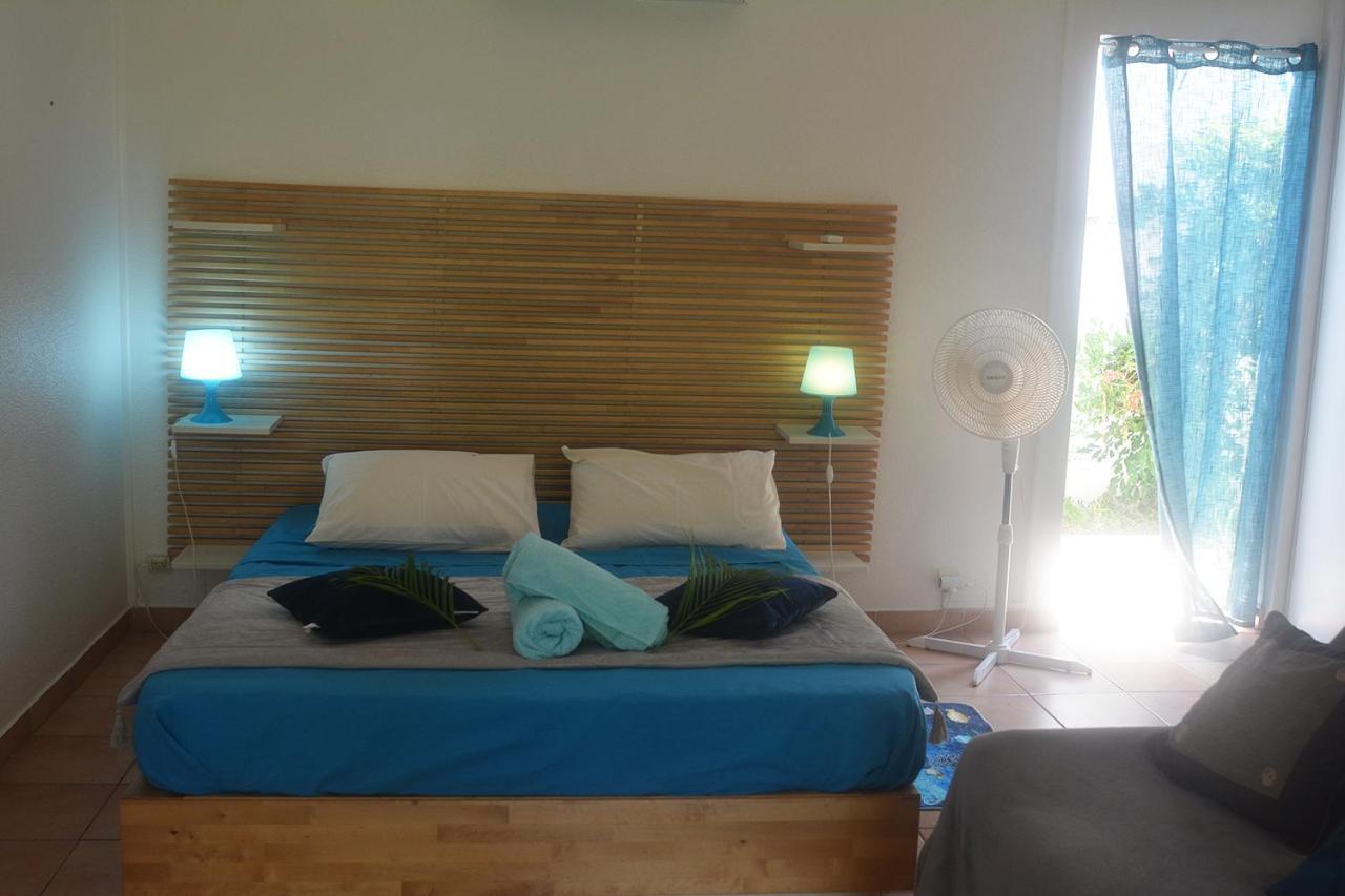 Bungalow La Papaye Bleue Residence Acces Piscine & Plage Saint-Francois  Buitenkant foto