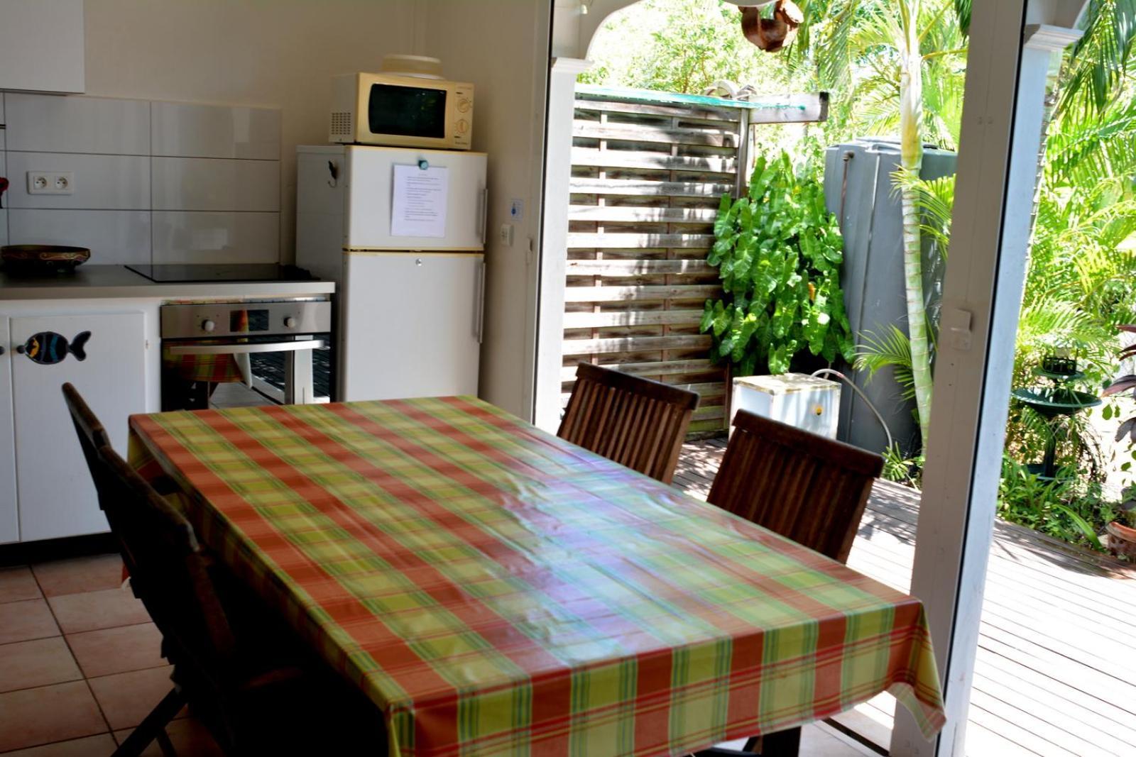 Bungalow La Papaye Bleue Residence Acces Piscine & Plage Saint-Francois  Buitenkant foto