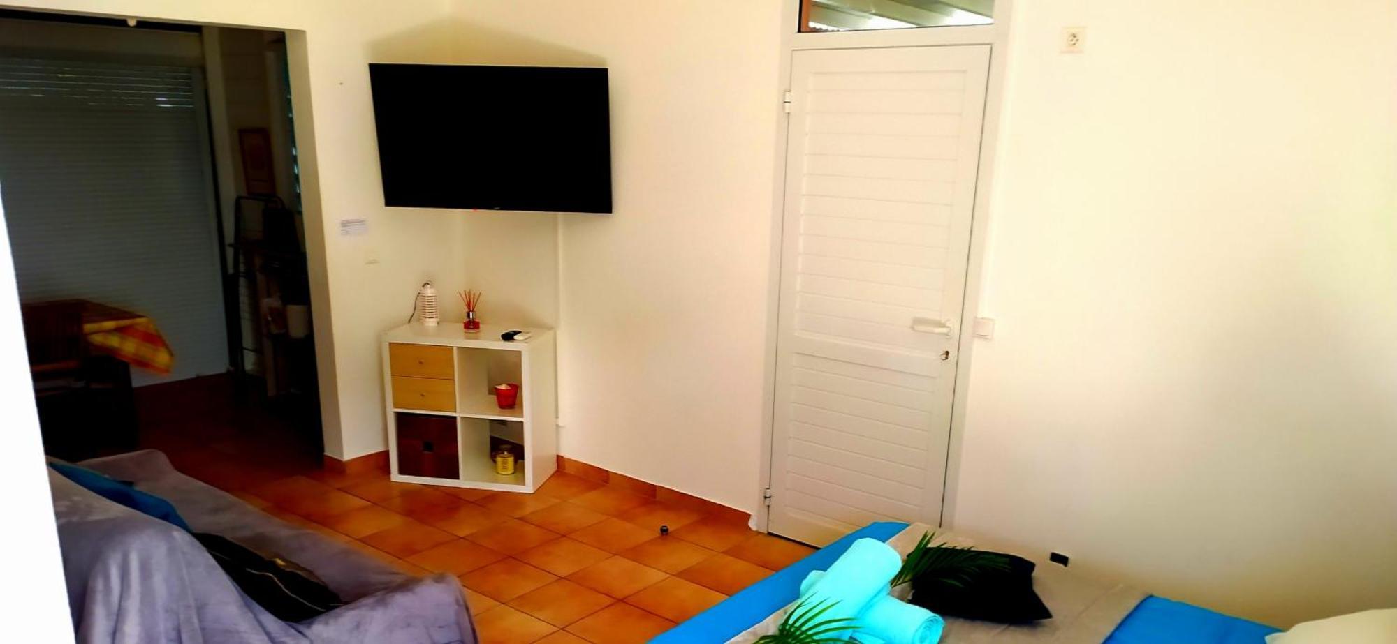 Bungalow La Papaye Bleue Residence Acces Piscine & Plage Saint-Francois  Buitenkant foto