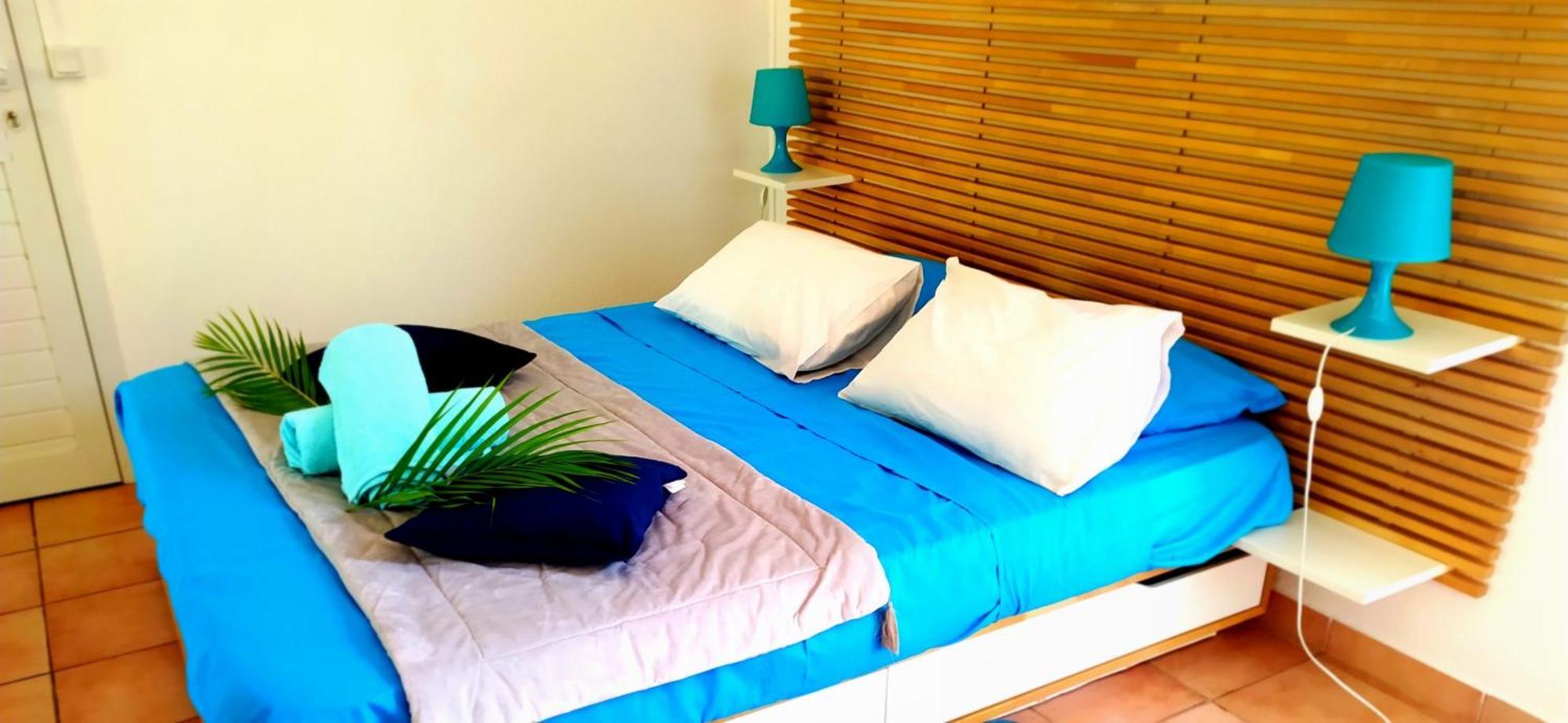 Bungalow La Papaye Bleue Residence Acces Piscine & Plage Saint-Francois  Buitenkant foto