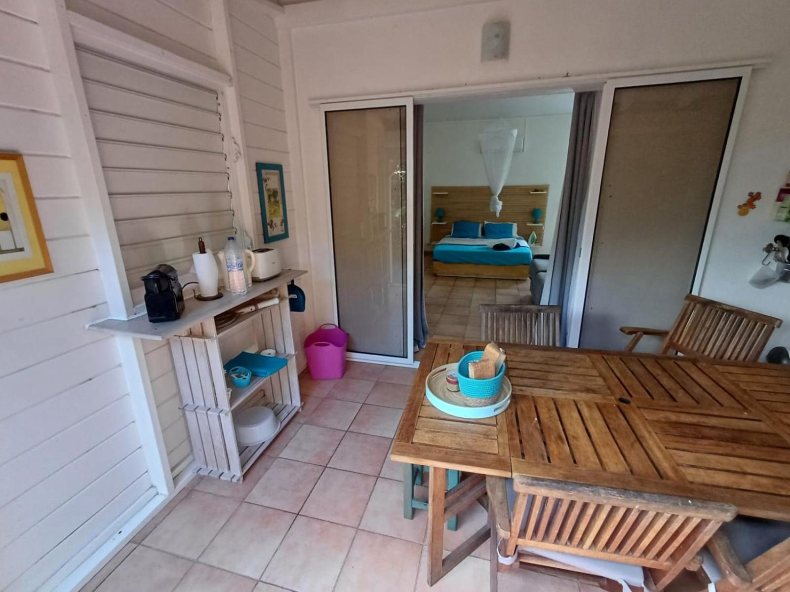 Bungalow La Papaye Bleue Residence Acces Piscine & Plage Saint-Francois  Buitenkant foto